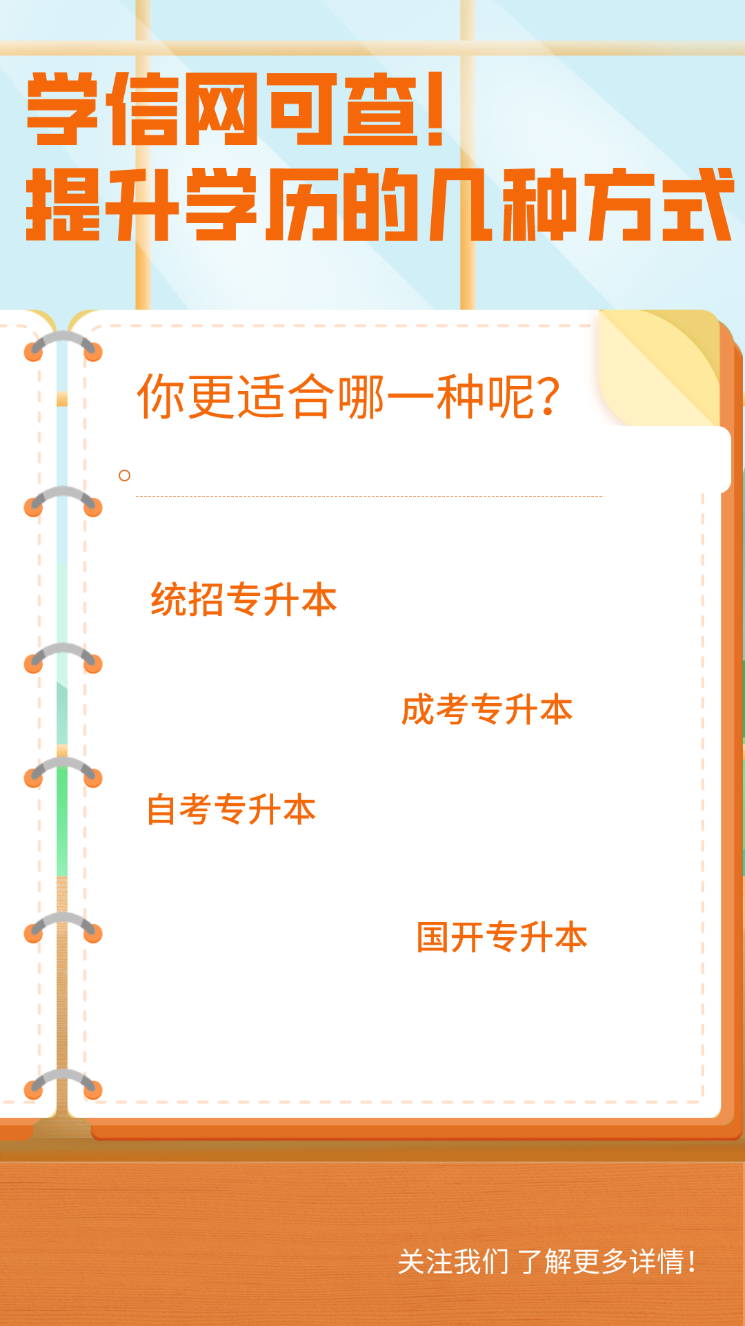 学信网可查的学历提升方式，你更适合哪一种？