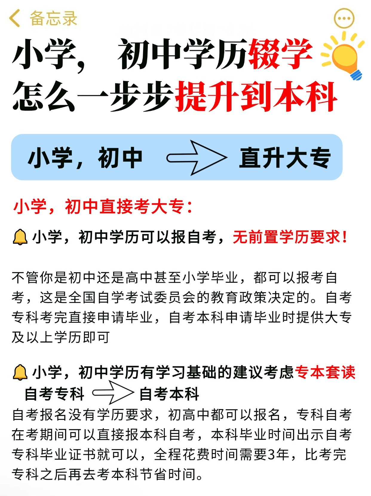 初中辍学了可以自考吗？