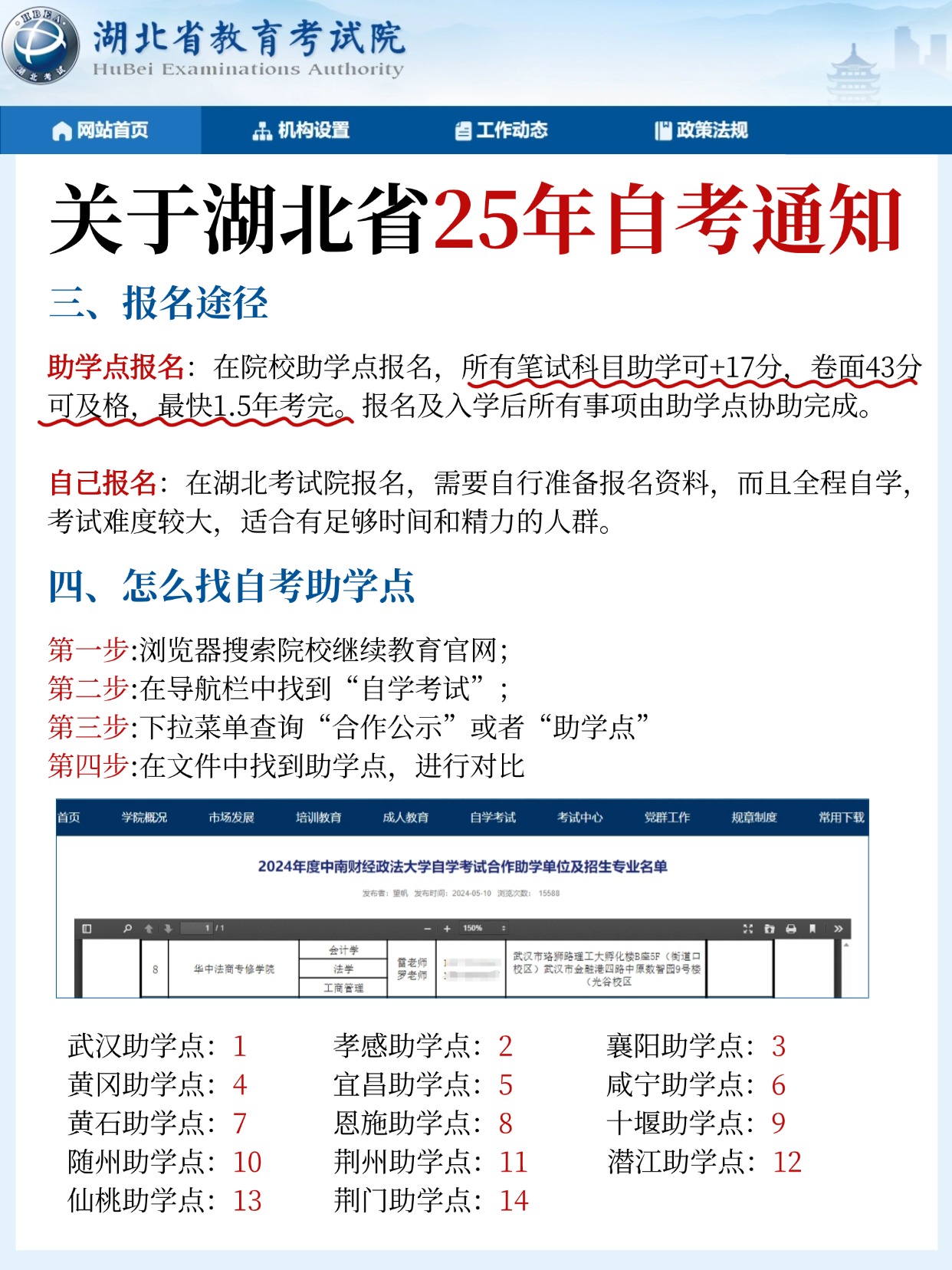 最后提醒一次！湖北自考不要太老实！