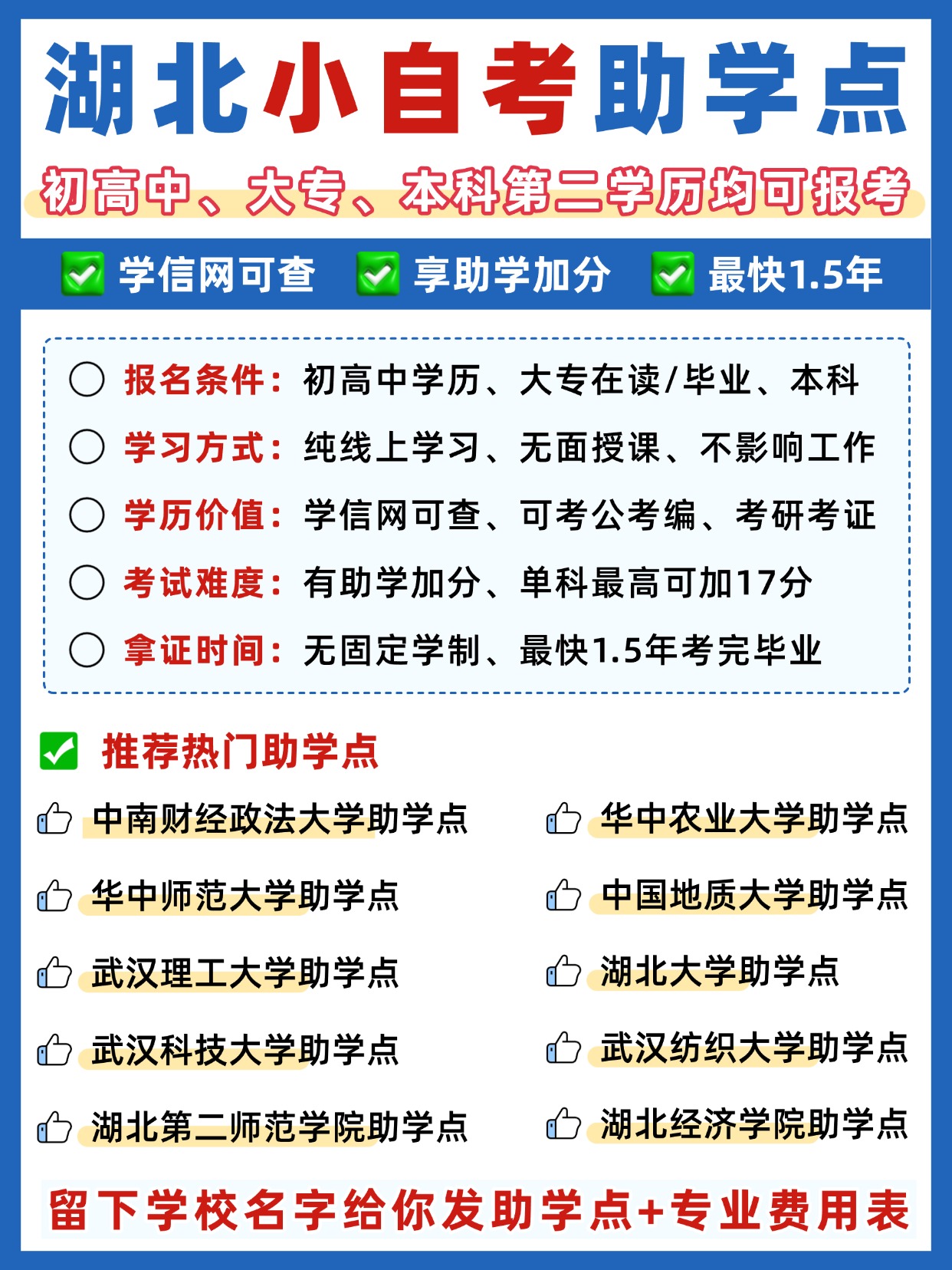 湖北小自考：上班族的高效拿证选择