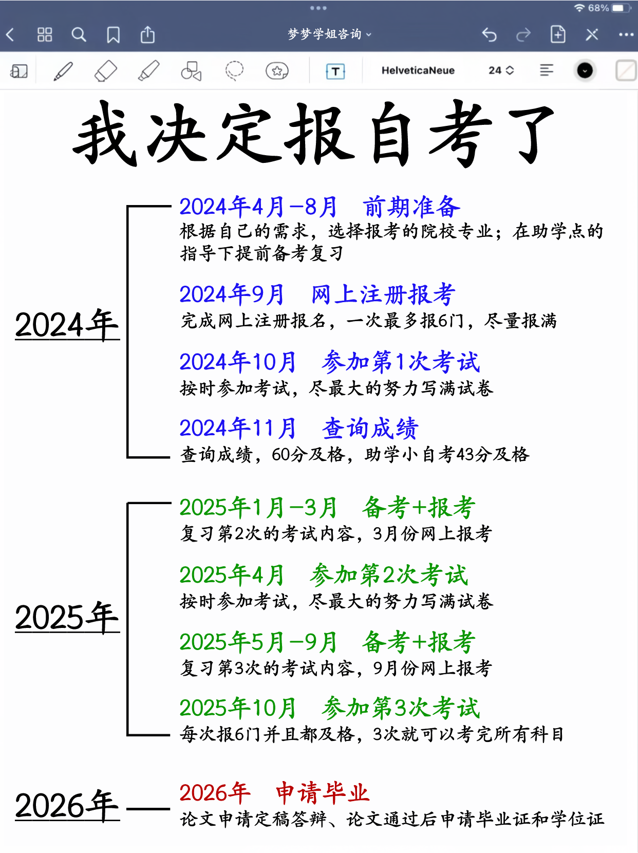 错过了4月自考，原来10月还可以报名！