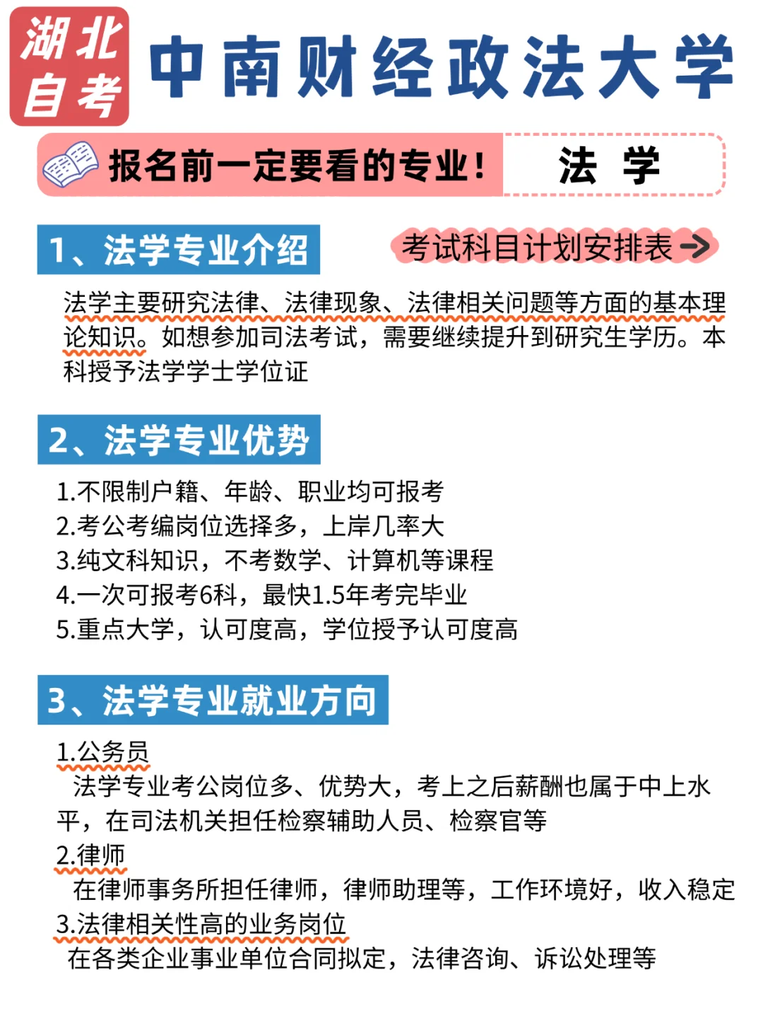 快来抄作业！1.5 年速通上岸自考本法学秘籍