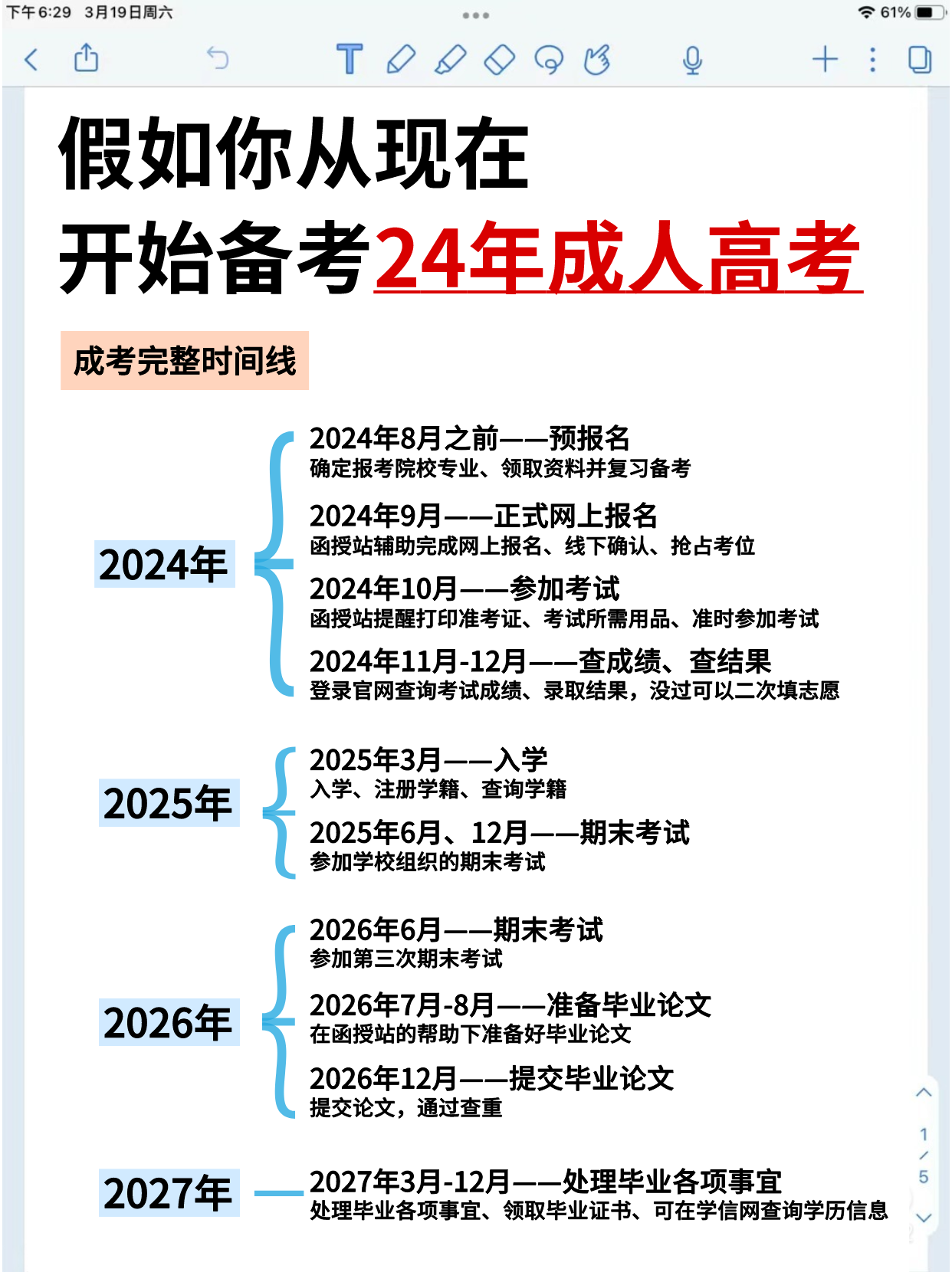 如何备考24年成人高考？码住这份攻略！