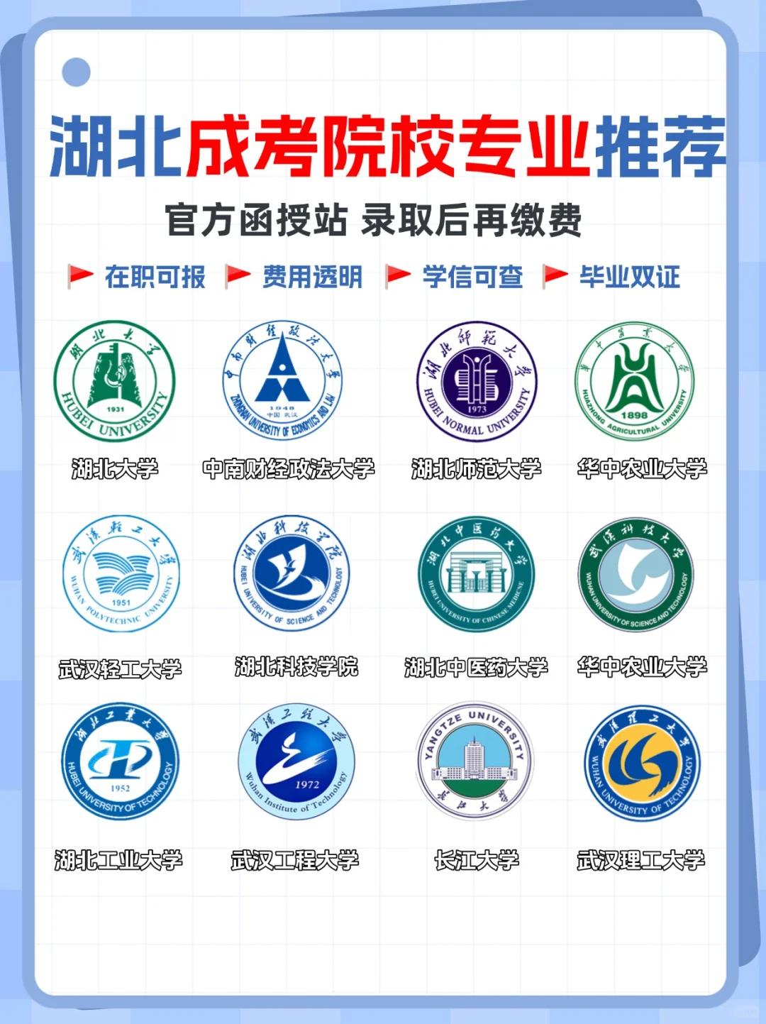 湖北成考报名避坑！选对函授站省心80％