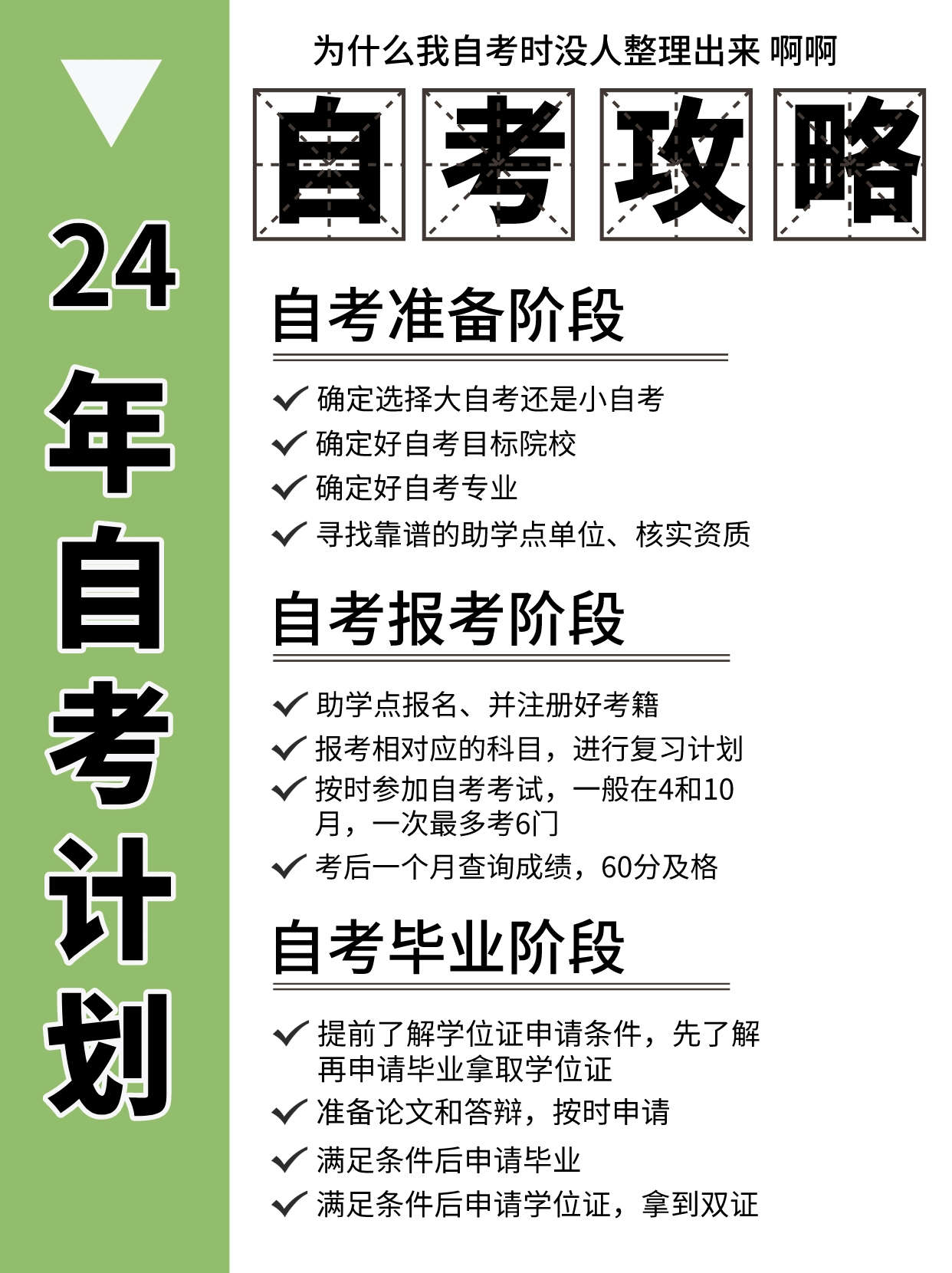 24年湖北自考怎么准备？保姆攻略它来啦!