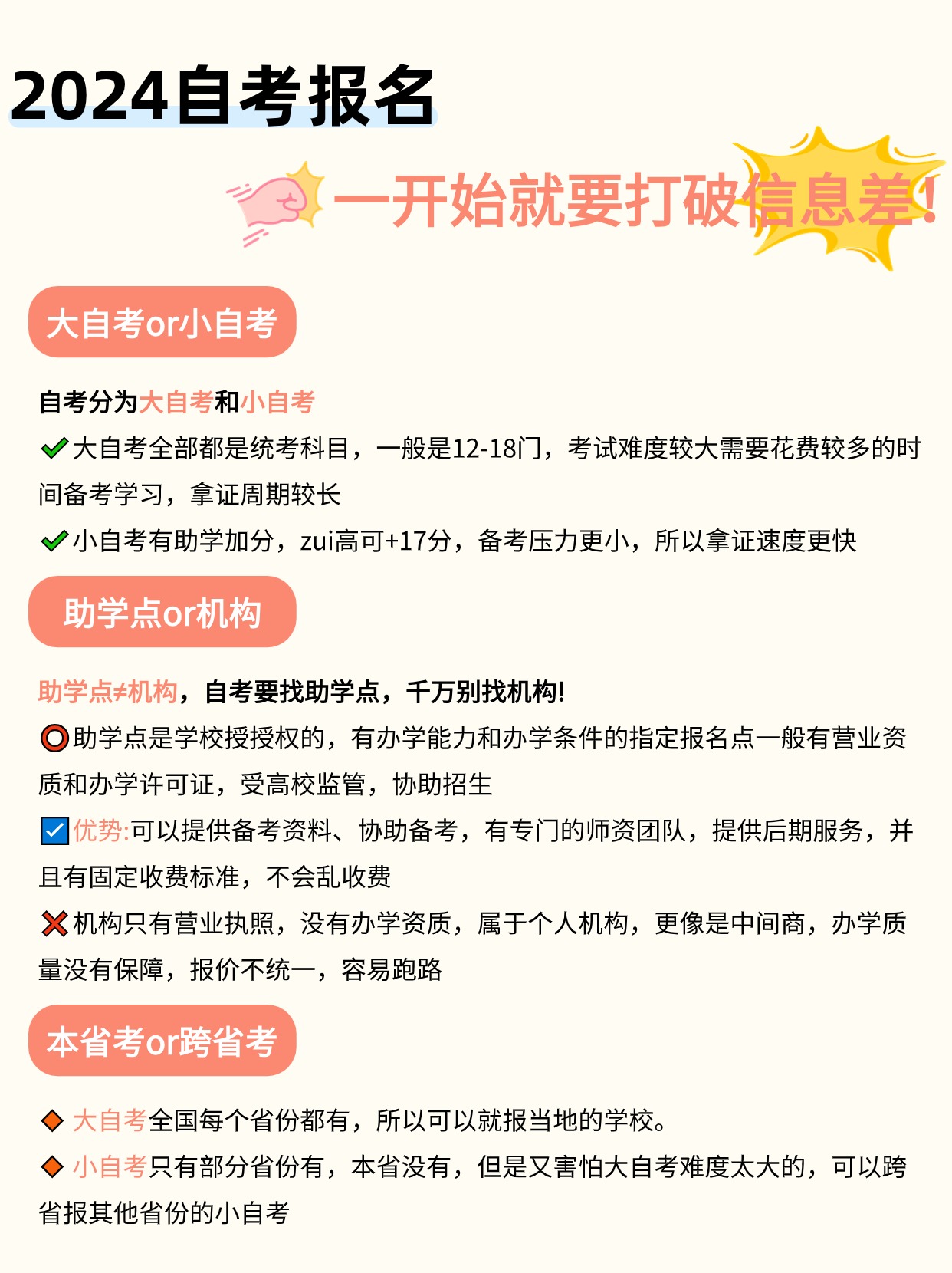 自考报考流程是什么样的？需要注意哪些问题？