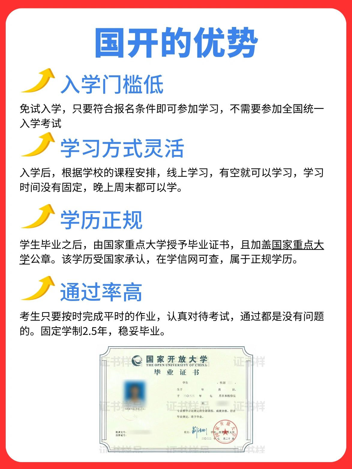 国家开放大学是什么？怎么报名？有哪些优势？