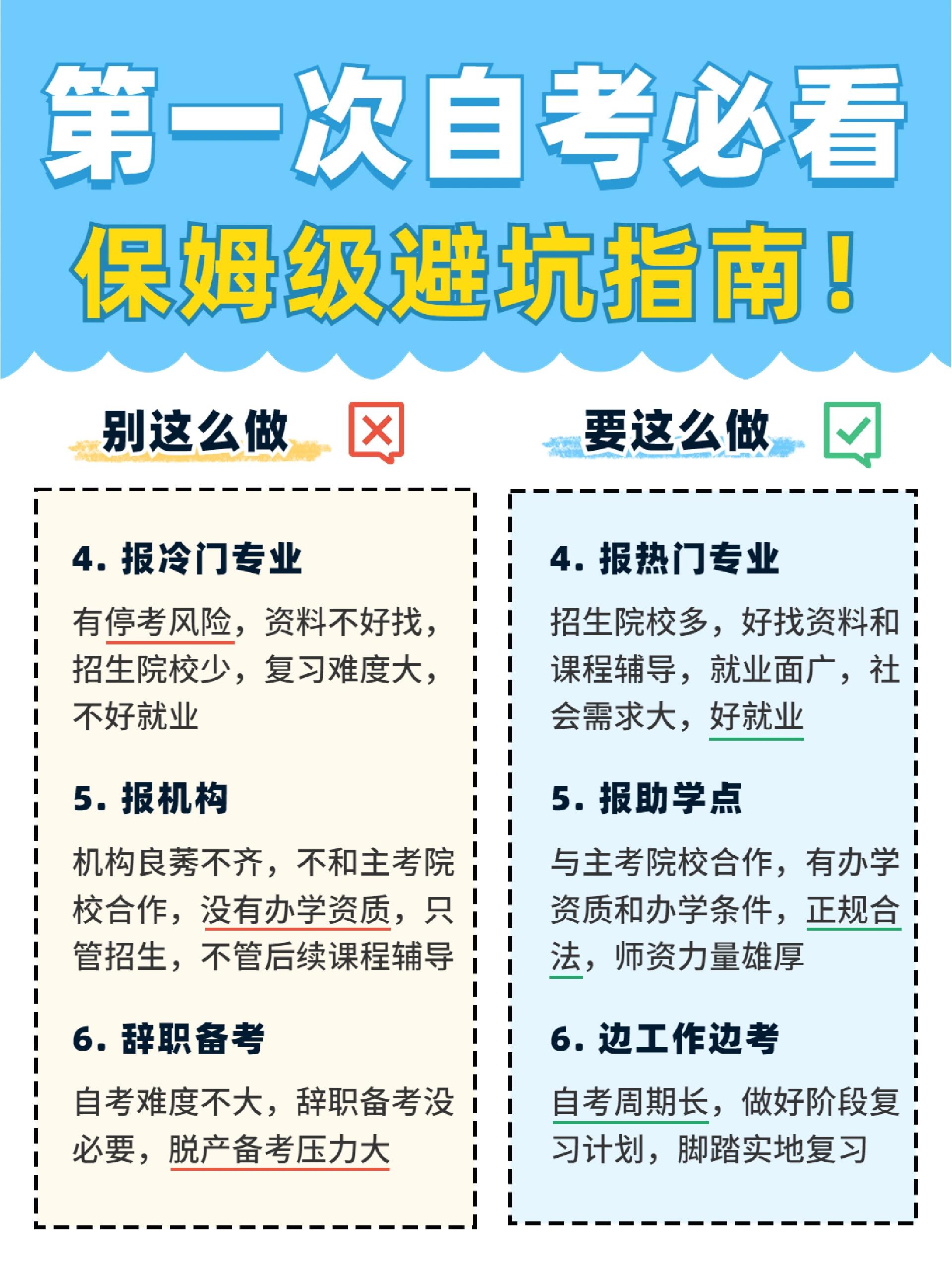 第一次参加湖北自考，需要注意什么？