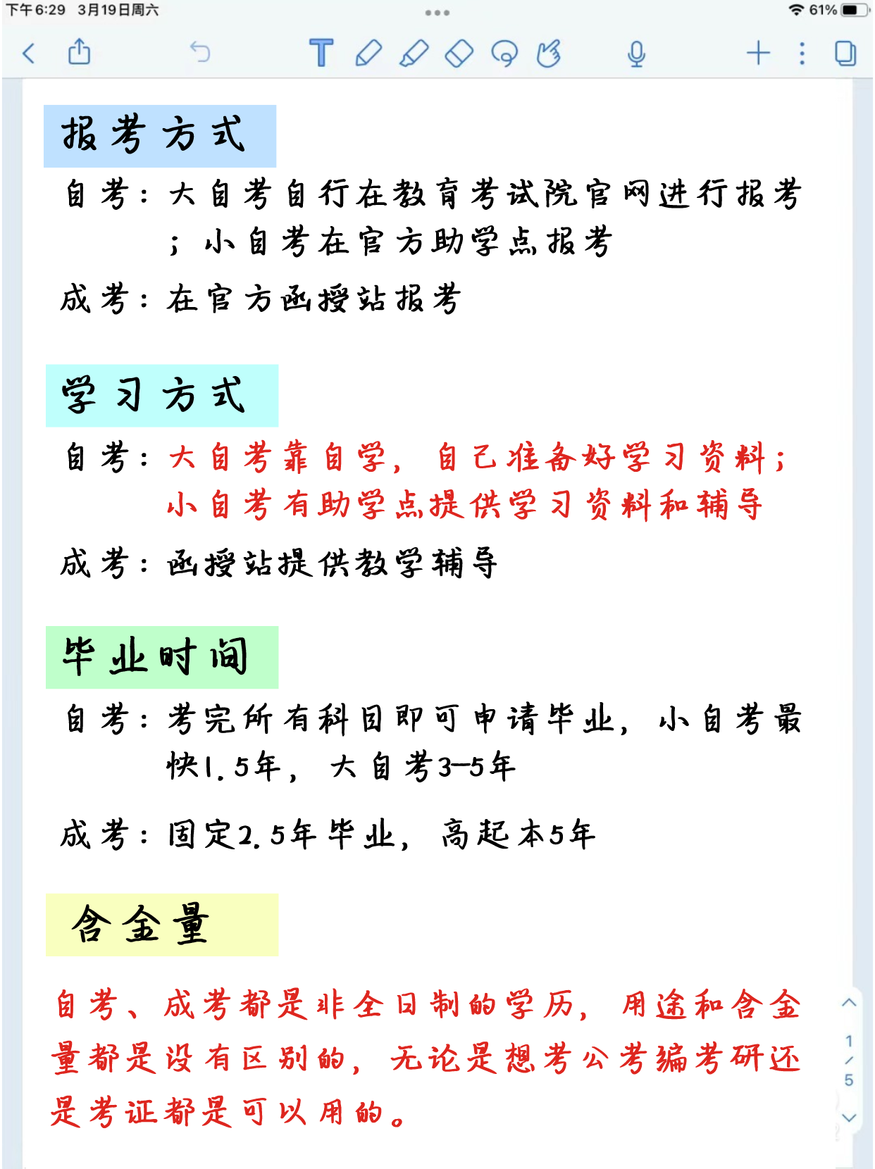 知道自考成考的区别后...提升学历真的很简单！